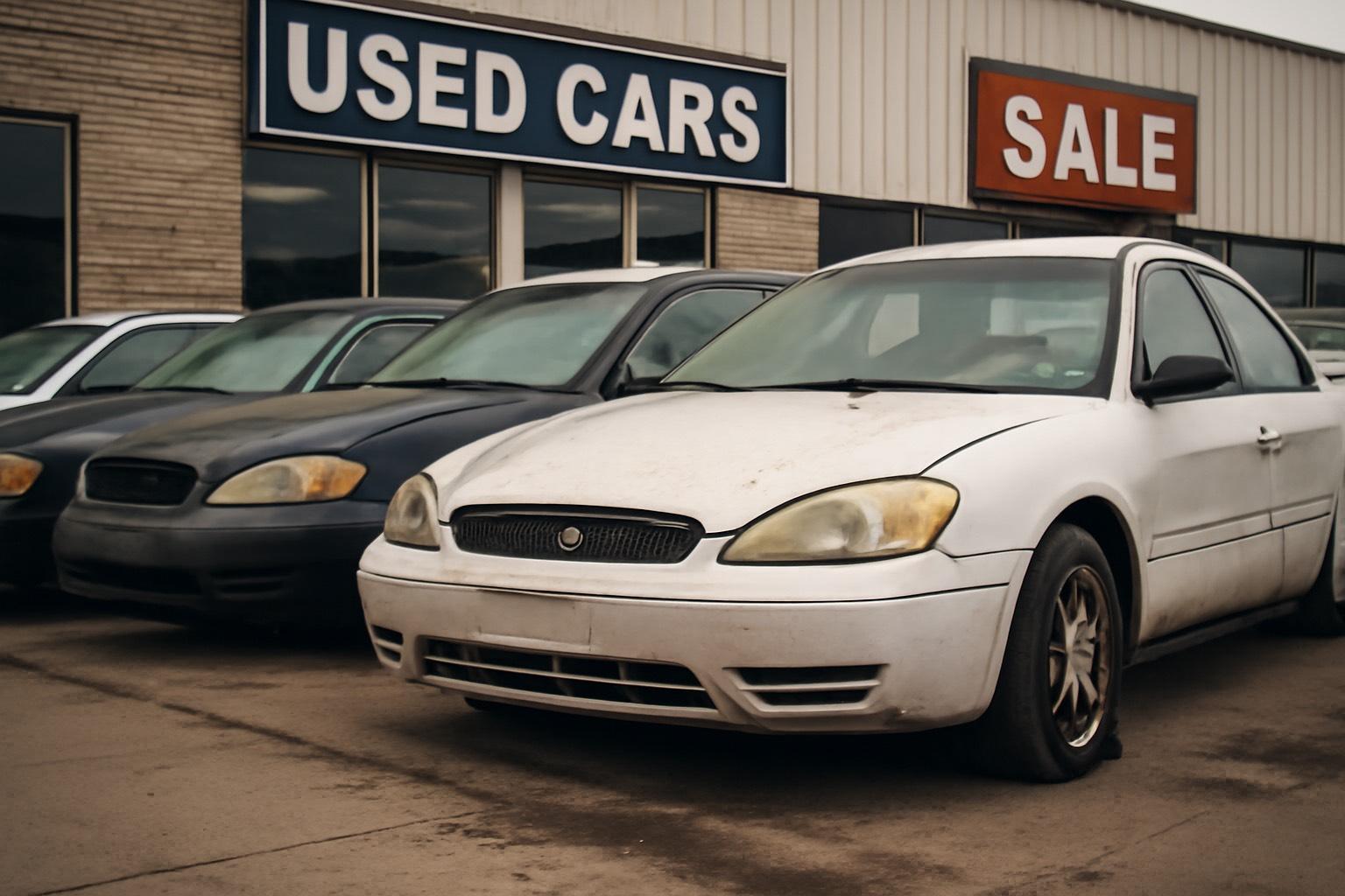 run down dealership